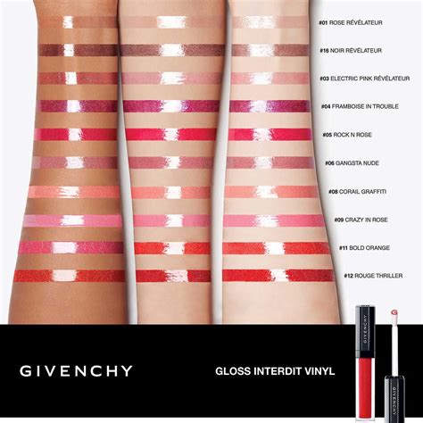 givenchy lipstick 12|givenchy interdit vinyl lipstick.